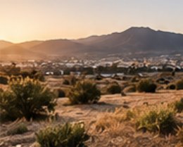 Terreno en las afueras de la ciudad